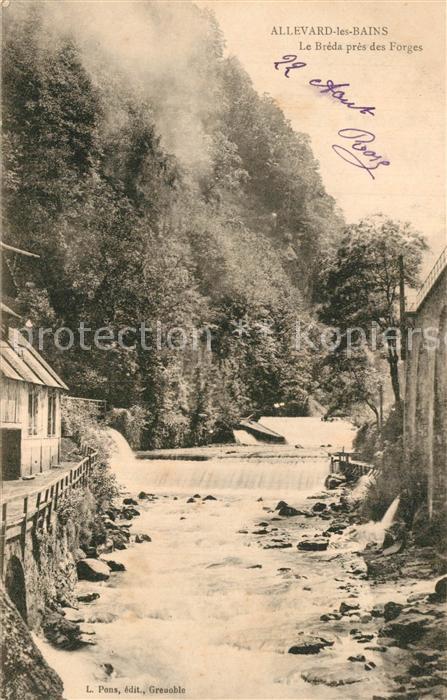 Allevard les Bains Isere Breda pres des Forges