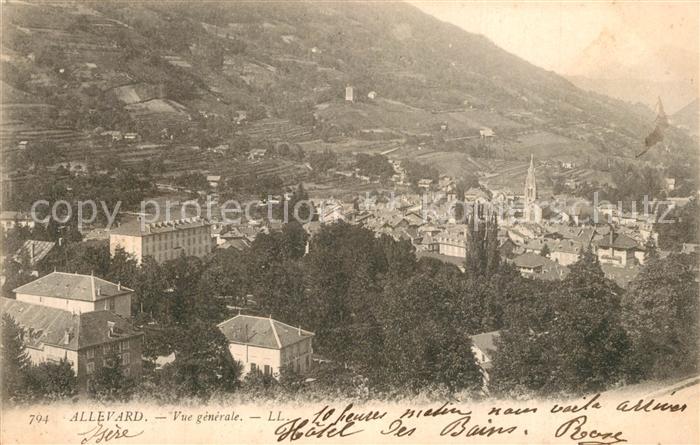 Allevard les Bains Isere