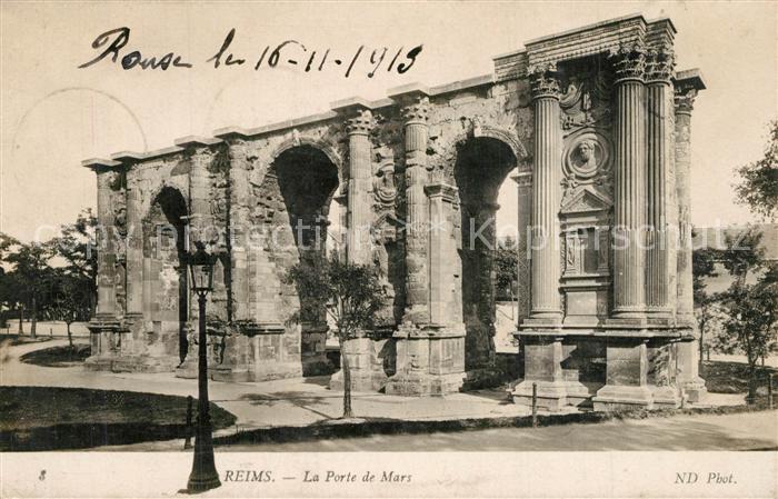 Reims Champagne Ardenne Porte de Mars