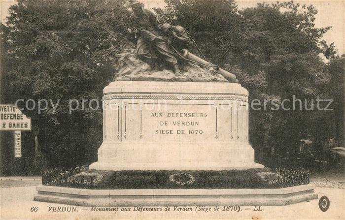 Verdun Meuse Monument aux Defenseurs