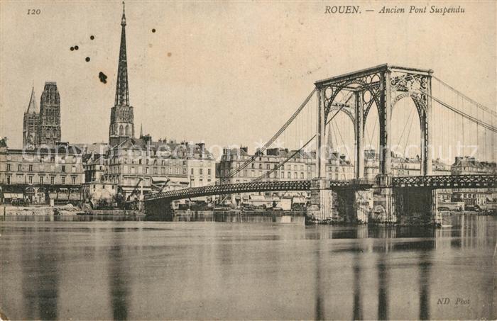 Rouen Ancien Pont Suspendu