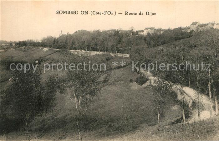 Sombernon Route de Dijon