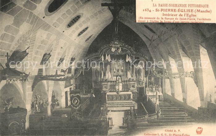 Saint-Pierre-Eglise Interieur de l'Eglise