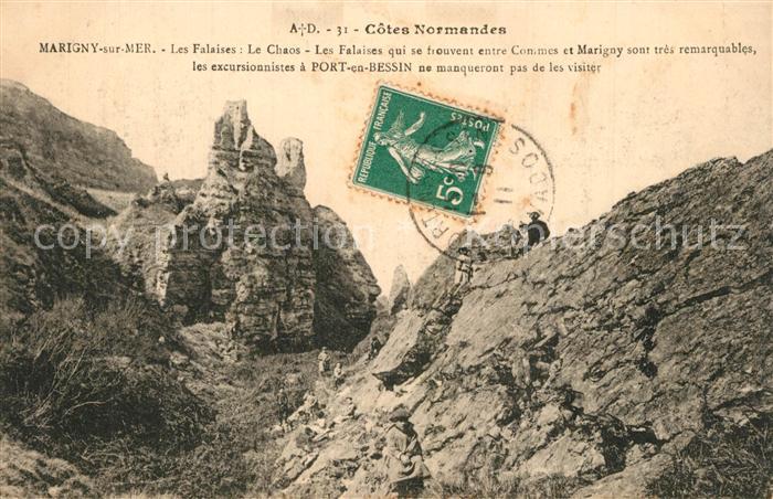 Longues-sur-Mer Marigny-sur-Mer Les Falaises Le Chaos