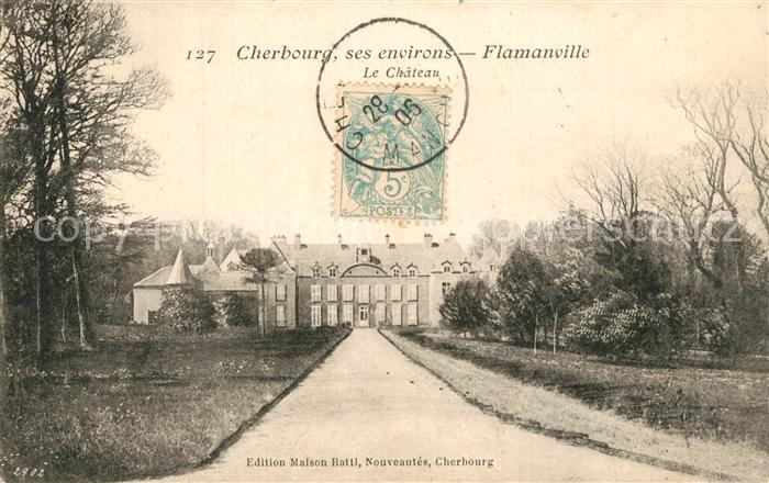 Flamanville Manche Chateau