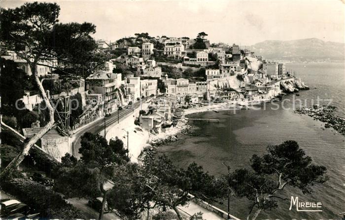 Marseille Bouches-du-Rhone Corniche Anse du Prophete