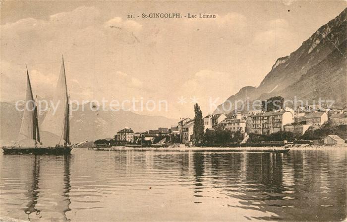 Saint-Gingolph Haute Savoie Lac Leman