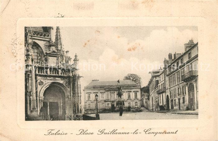 Falaise Calvados Place Guillaume Conquerant