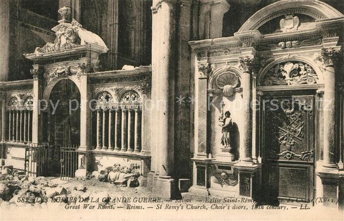 Reims Champagne Ardenne Eglise Saint-Remy