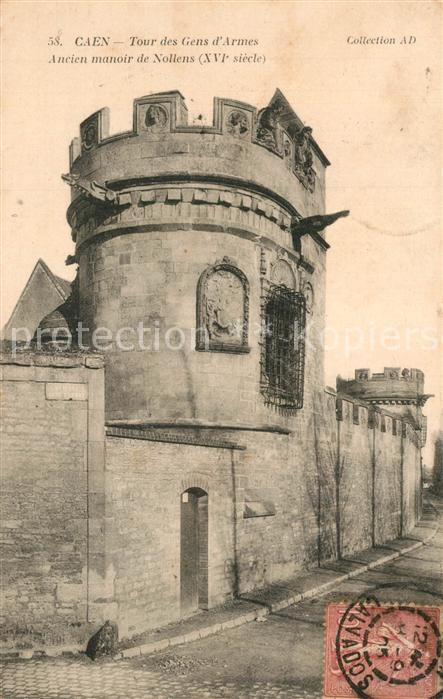 Caen Tour des Gens d Armes