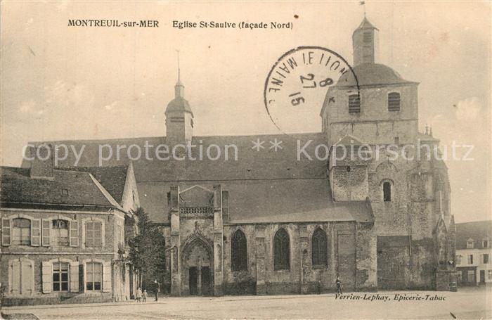 Montreuil sur Mer Eglise St-Saulve