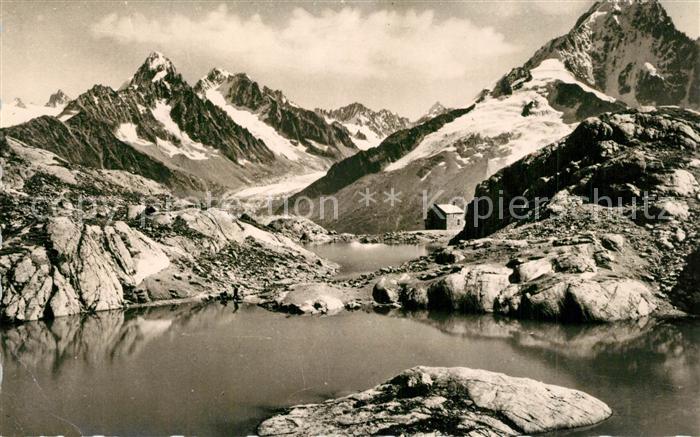 Chamonix Lac Blanc Chardonnet Aiguille d Argentiere Verte