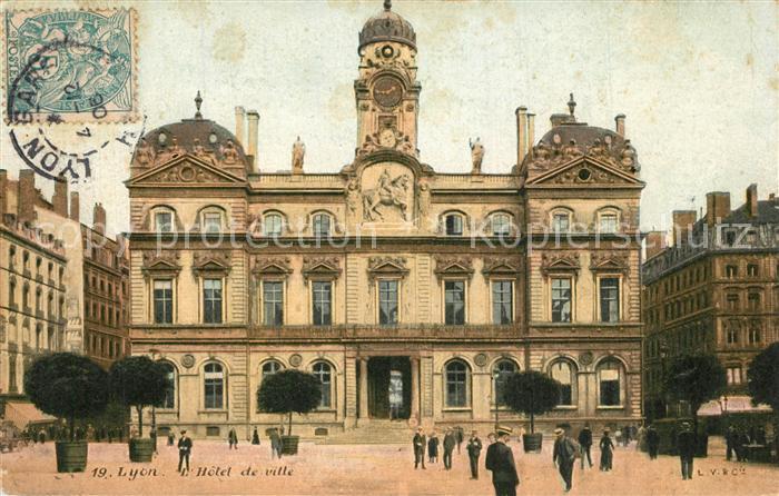 Lyon France Hotel de Ville