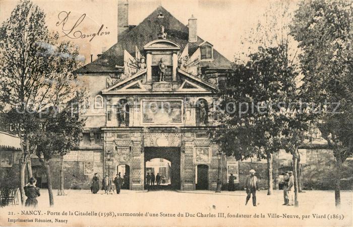 Nancy Lothringen Porte de la Citadelle