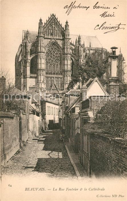 Beauvais 60 Rue Feutrier Cathedrale