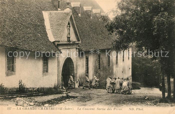 La Grande-Chartreuse Couvent Sortie des Peres