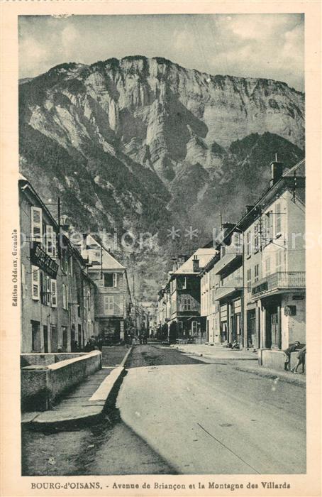 Bourg-d Oisans Avenue de Briancon Montagne des Villard