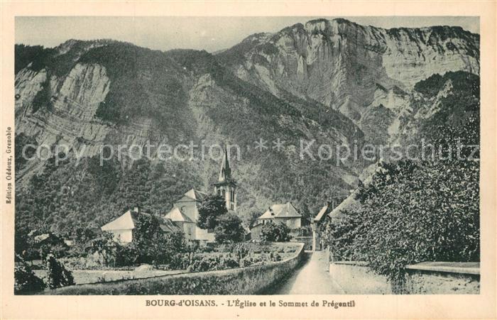 Bourg-d Oisans Eglise Sommet de Pregentil