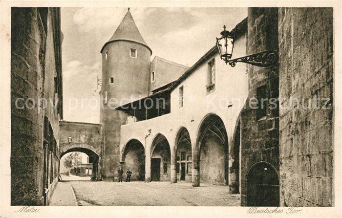 Metz  57 Moselle Deutsches Tor