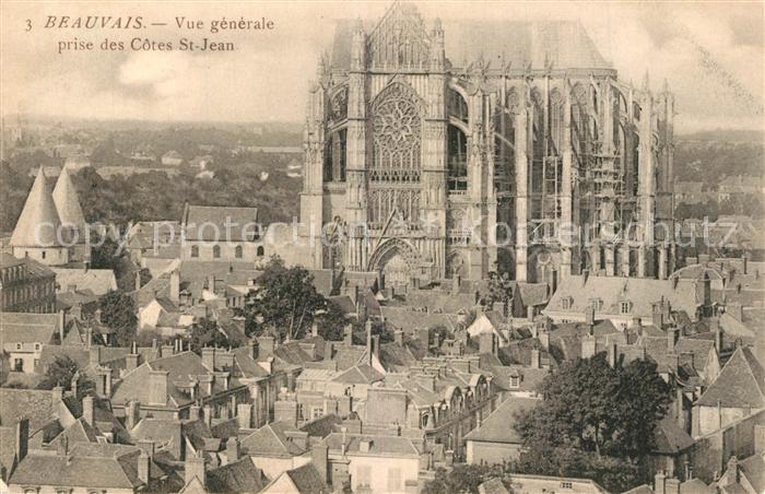 Beauvais 60 prise des Cotes St-Jean