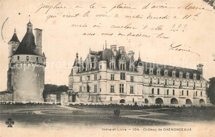 Chenonceaux Indre et Loire Chateau