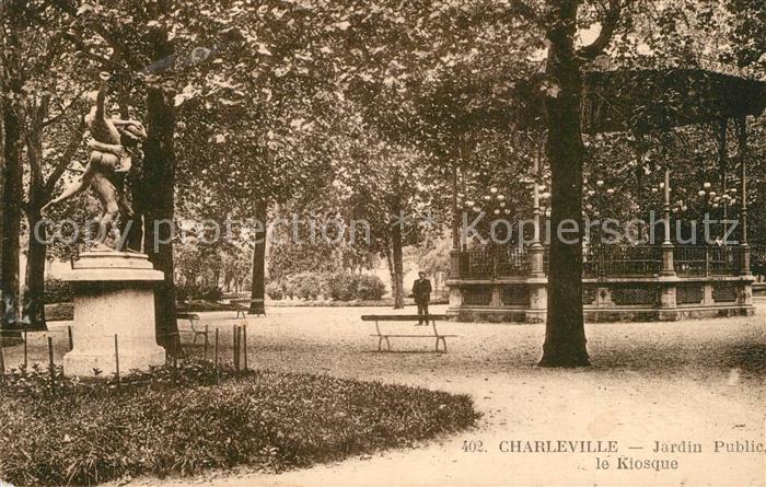 Charleville-Mezieres 08 Jardin Public Kiosque