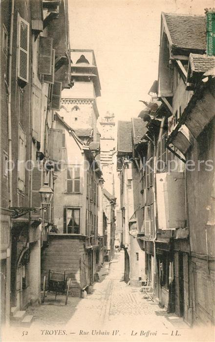 Troyes Aube Rue Urbain le Beffroi