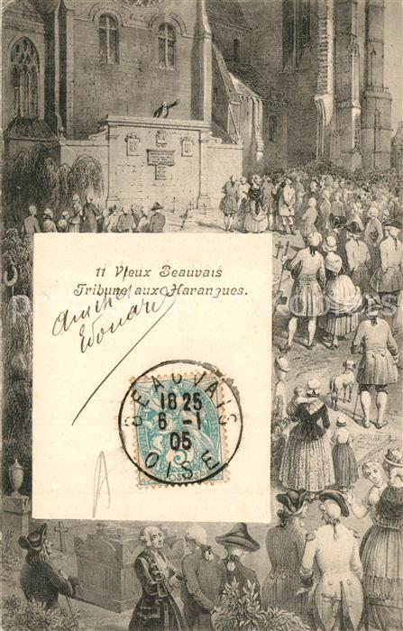 Beauvais 60 Tribune aux Harangues