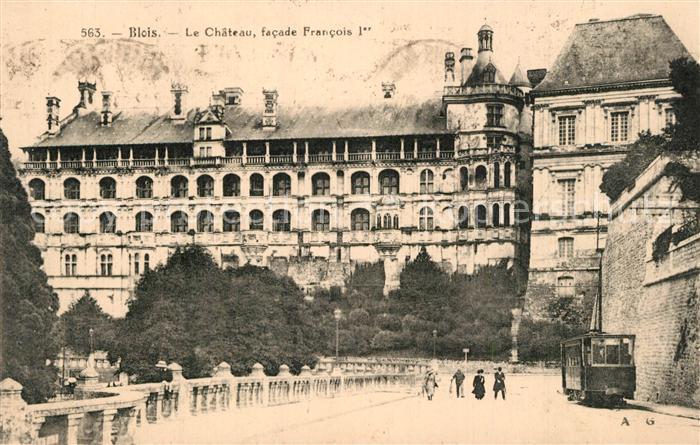 Blois 41 Chateau Strassenbahn