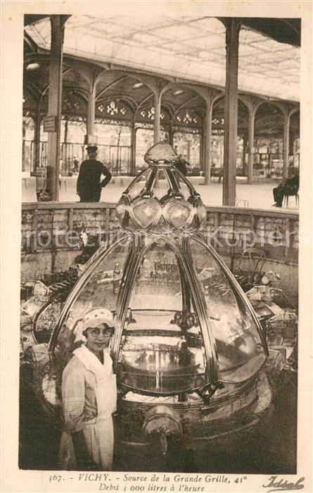 Vichy Allier Source de la Grande Grille