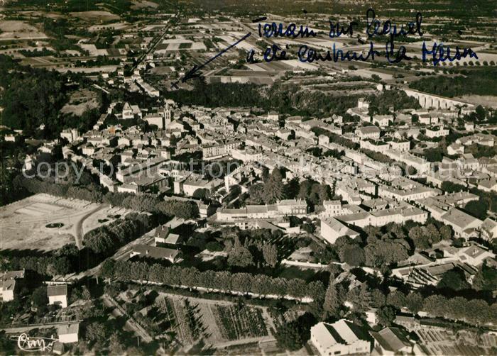 Saint-Marcellin Fliegeraufnahme