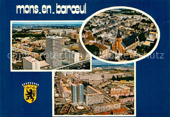 Mons-en-Baroeul Fliegeraufnahme