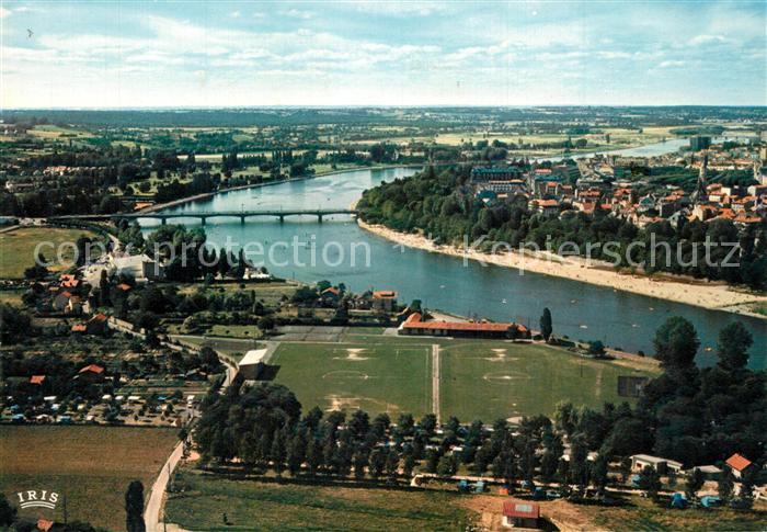 Vichy Allier Fliegeraufnahme Camping