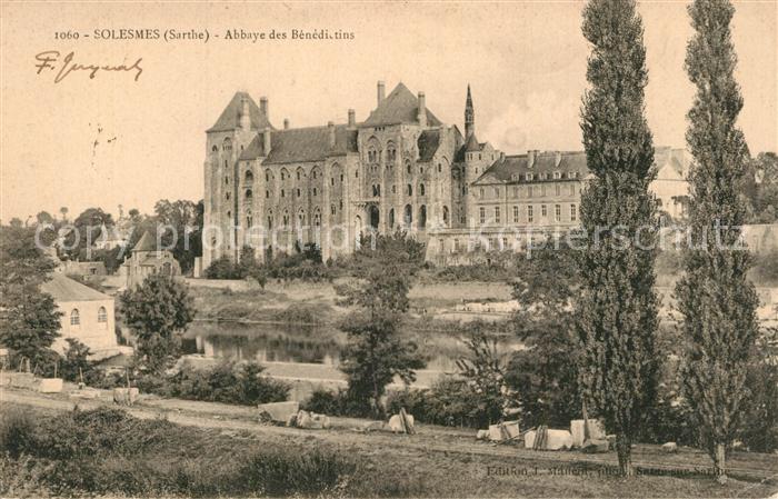 Solesmes Sarthe Abbaye des Bénédictins