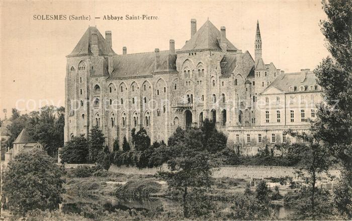 Solesmes Sarthe Abbaye Saint Pierre