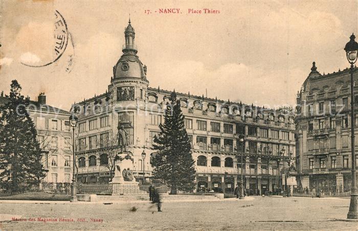 Nancy Lothringen Place Thiers Monument