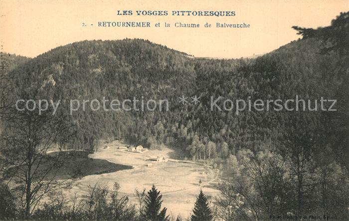 Lac de Retournemere et la Chaume de Balveurche