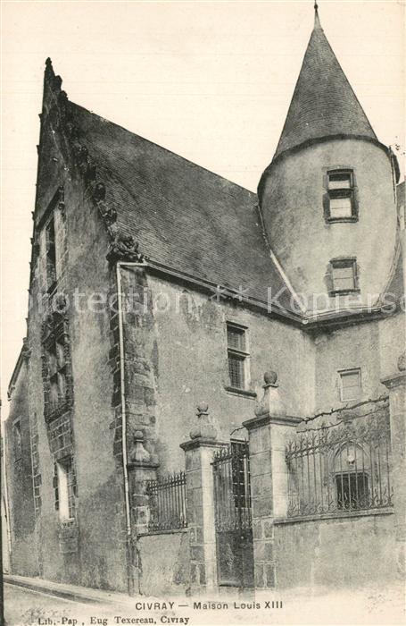 Civray Vienne Maison Louis XIII