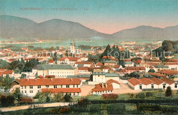 Remiremont Vosges Vue Generale