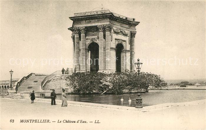 Montpellier Herault Chateau d Eau