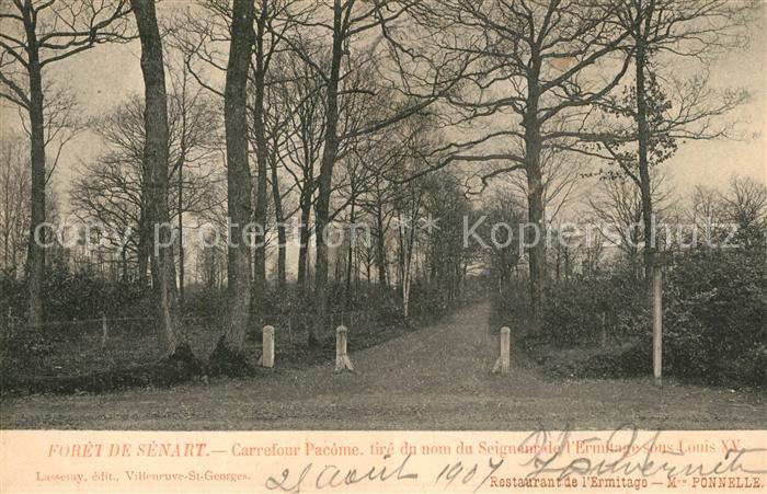 Foret de Senart Carrefour Pacôme