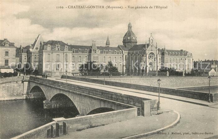Chateau-Gontier Vue Generale de l Hôpital