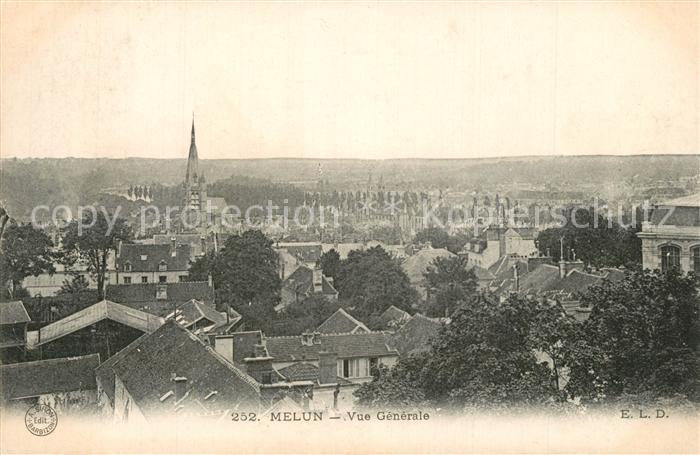Melun Seine et Marne Vue Generale