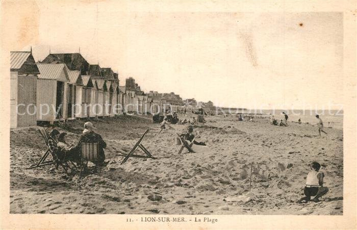 Lion-sur-Mer La plage