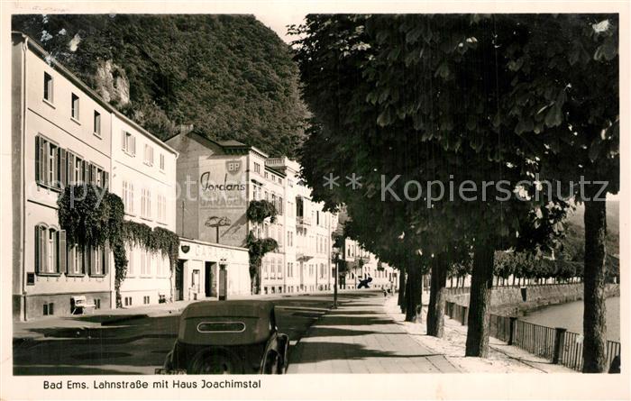 Bad Ems Lahnstrasse mit Haus Joachimstal