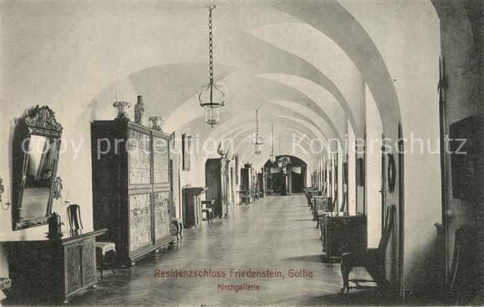 Gotha Thueringen Residenzschloss Friedenstein Kirchgallerie