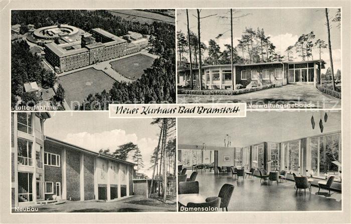 Bad Bramstedt Neues Kurhaus Verwaltungsgebaeude Damensalon Neubau Fliegeraufnahm