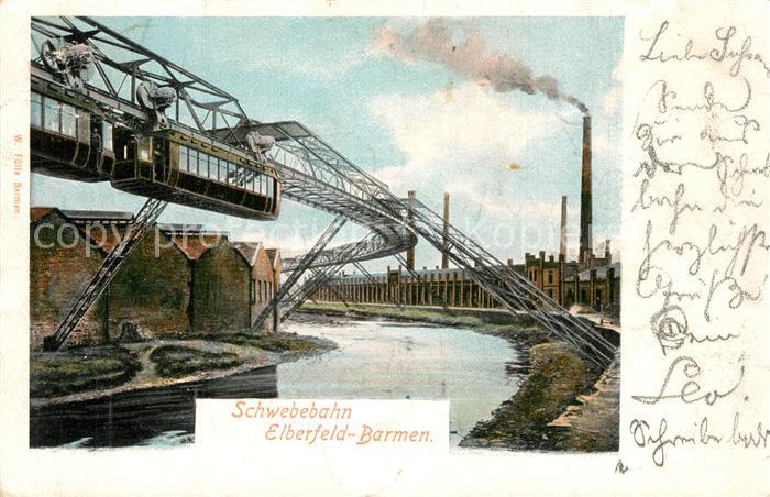 Elberfeld Barmen Schwebebahn