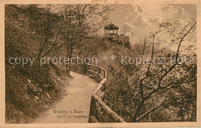 Werden Ruhr Partie im Stadtwald