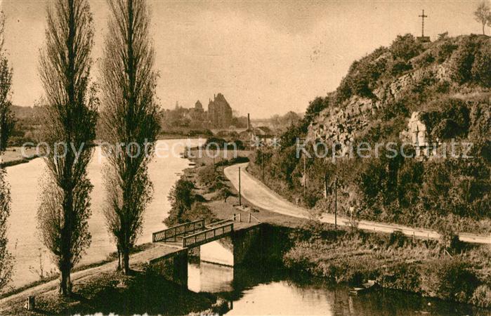 Solesmes Sarthe Panorama Vallee de la Sarthe et Rochers